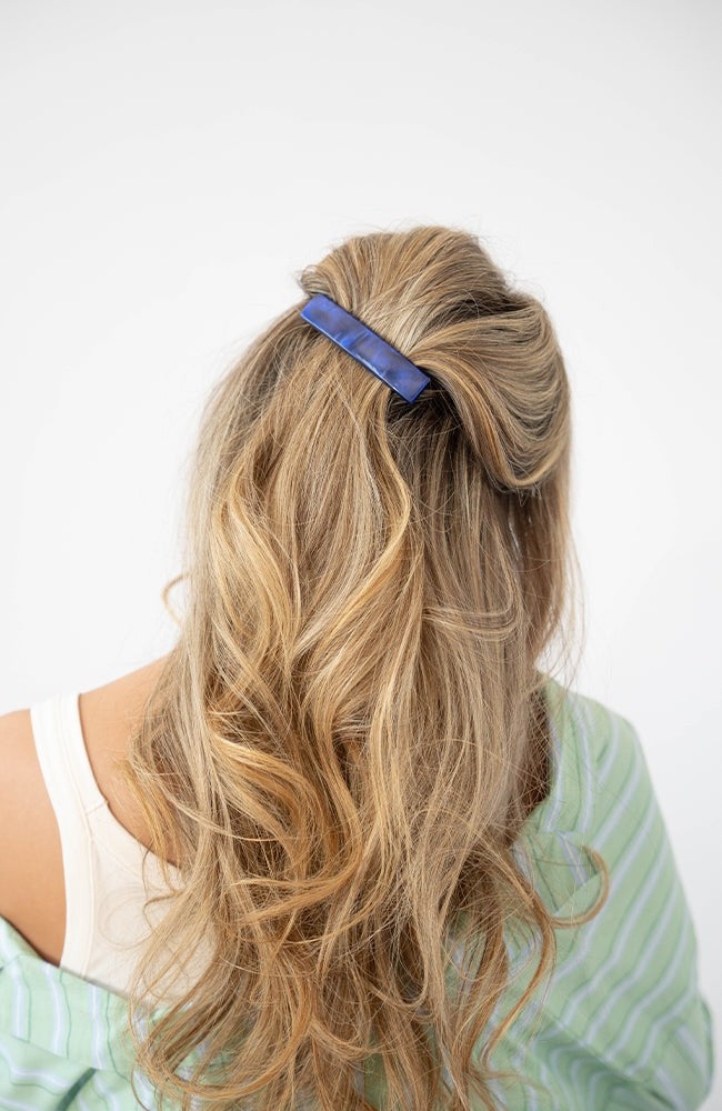 Classic Rectangle Barrette - French Classic