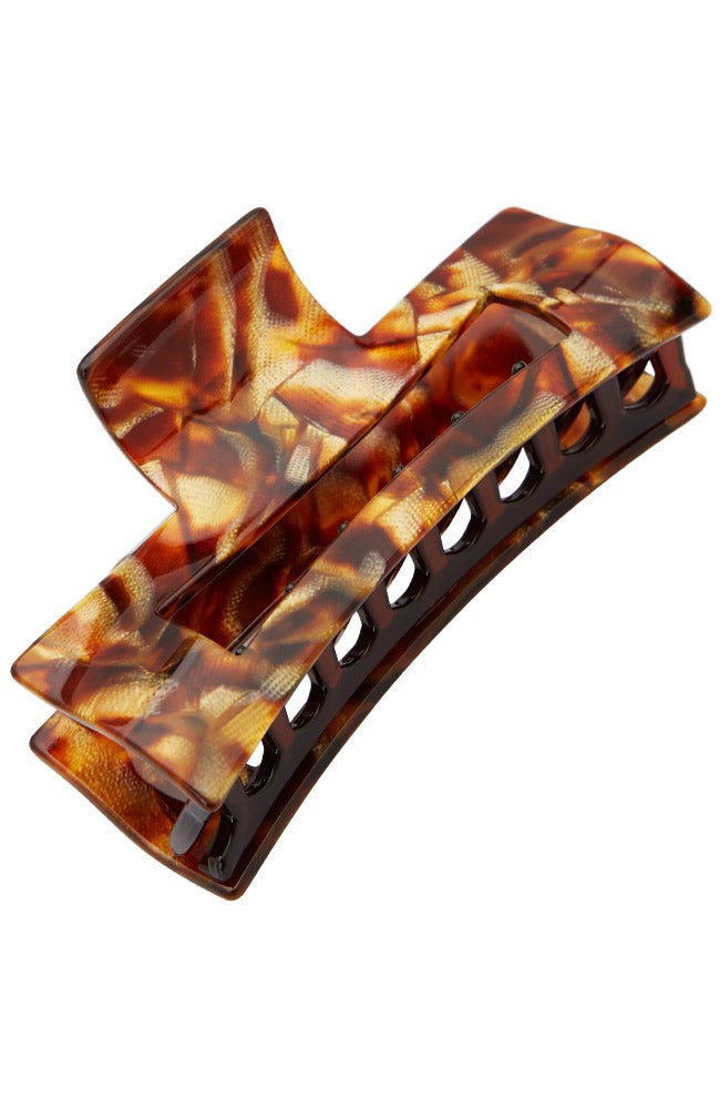 Large Cutout Rectangle Claw Clip - Classic