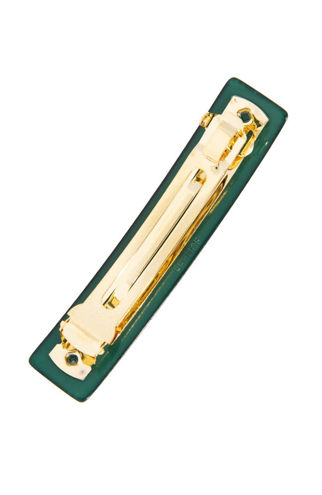 Classic Rectangle Barrette - Opale