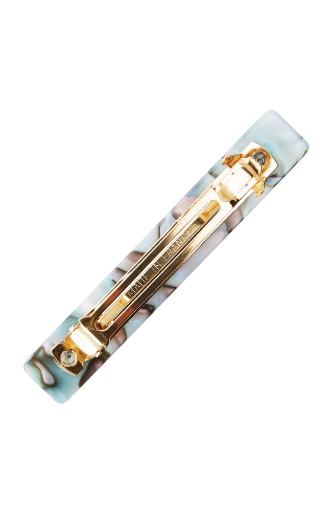 Small Luxury Rectangle Barrette - Classic