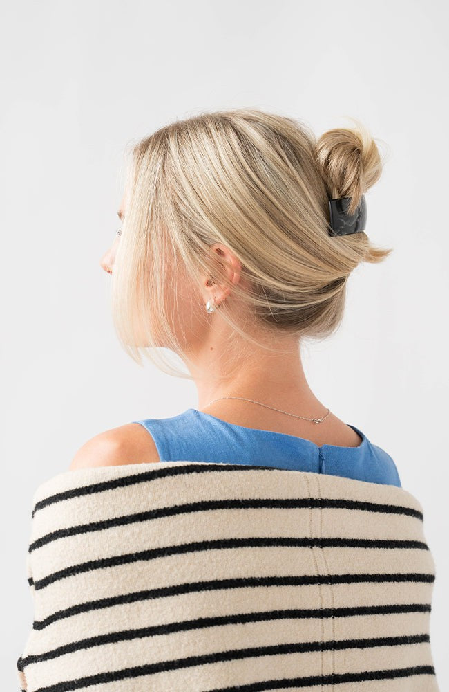 Rectangle Volume Barrette - French Classic