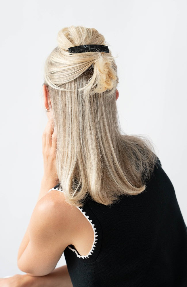 Classic Rectangle Barrette - French Classic