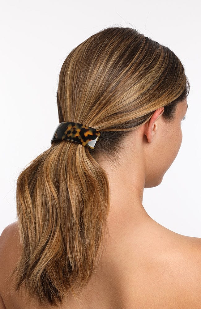 Rectangle Volume Barrette - French Classic