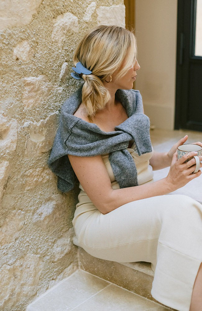 Couture Claw Clip - Denim
