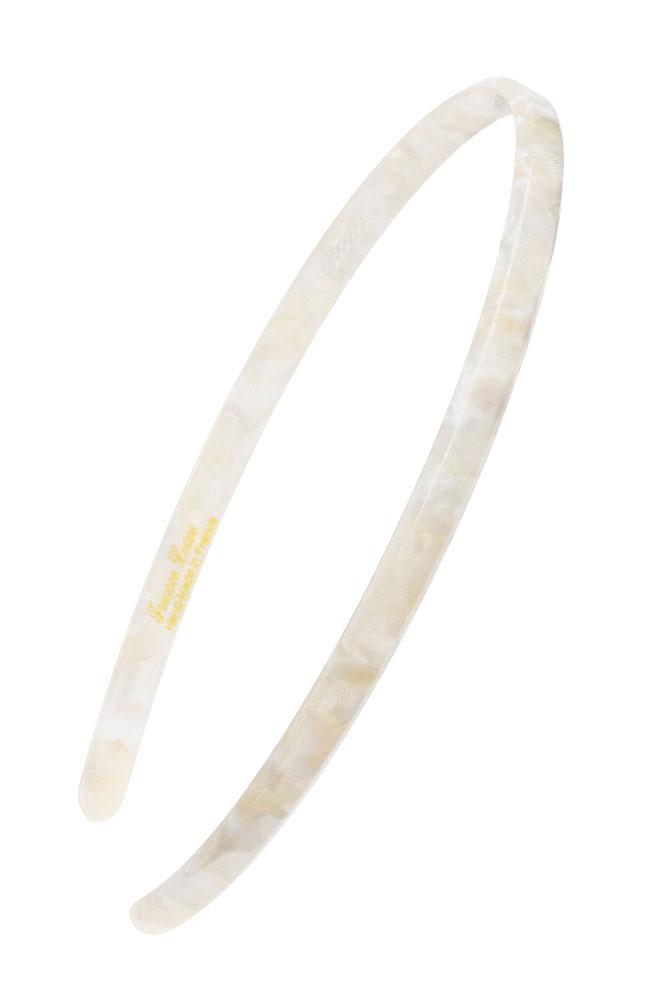 1/4" Ultracomfort Headband - Pavlova White